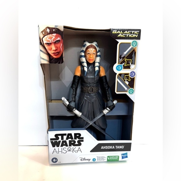 Disney STAR WARS Galactic Action AHSOKA TANO 12" Interactive Jedi Figure 2023 - Picture 1 of 7